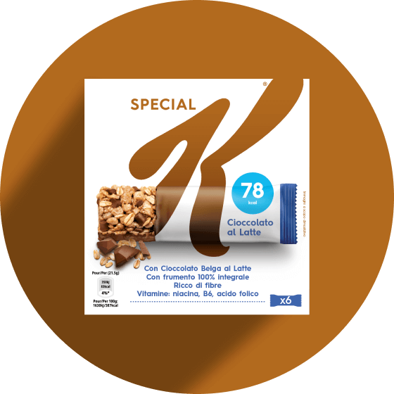 Special K Barretta Cioccolato Belga al Latte