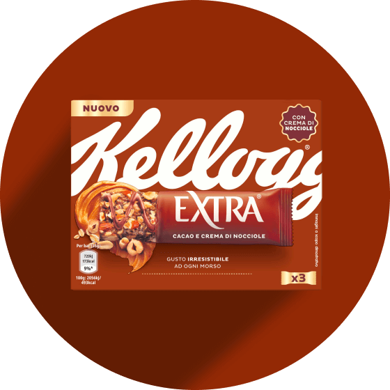 Extra Barretta Cacao con Crema di Nocciole