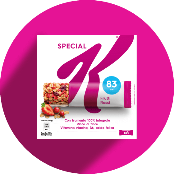 Special K Barretta Frutti Rossi